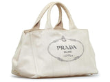 Prada Handbags Women Fabric White/Off White