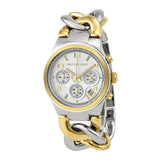 MICHAEL KORS WOMEN'S RUNWAY SILVER QUARTZ WATCH | MK3199