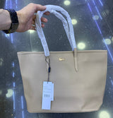 Sac lacoste grand taille Beige