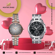 Pack montres AR1725 + T035.617.11.051.00