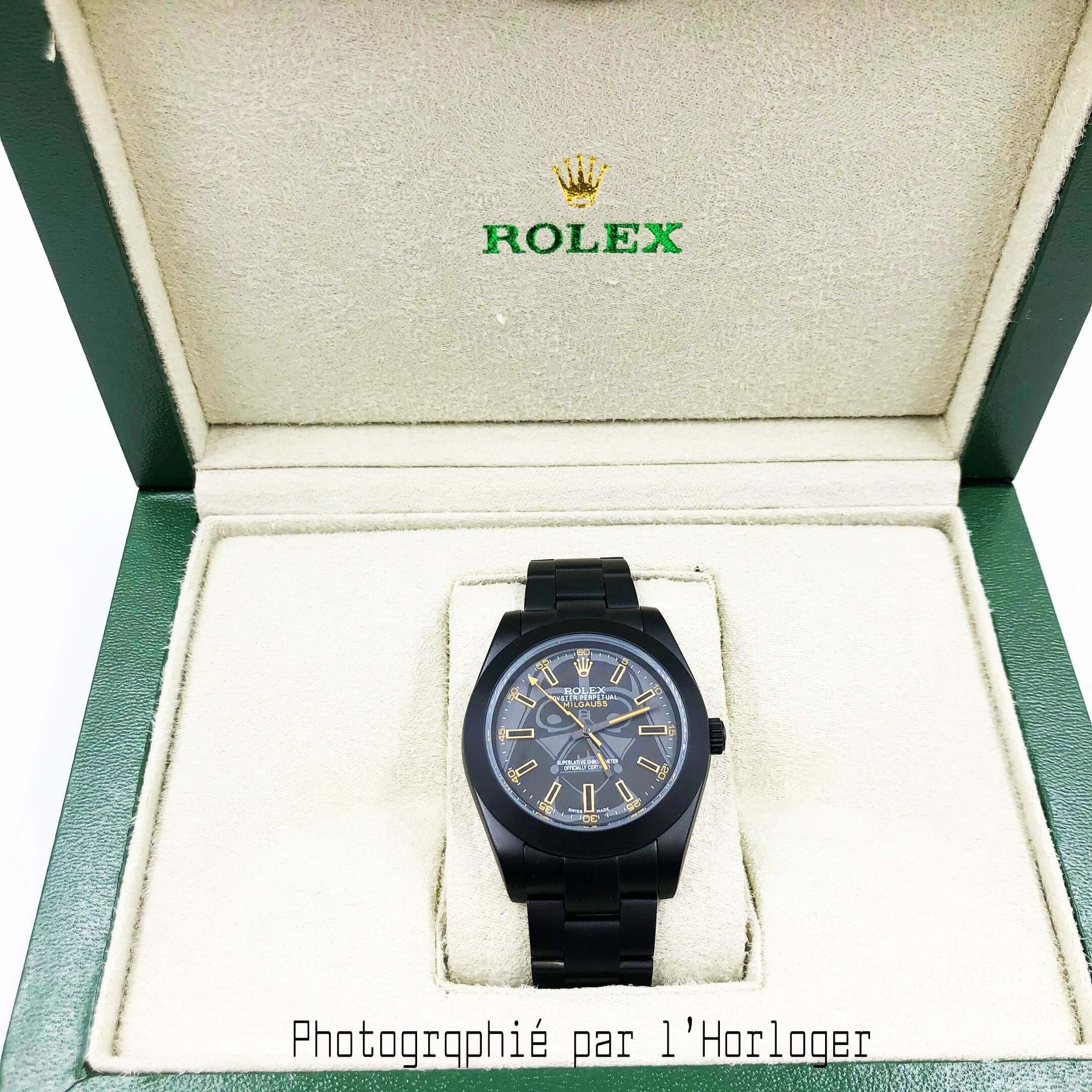 Rolex milgauss darth on sale vader