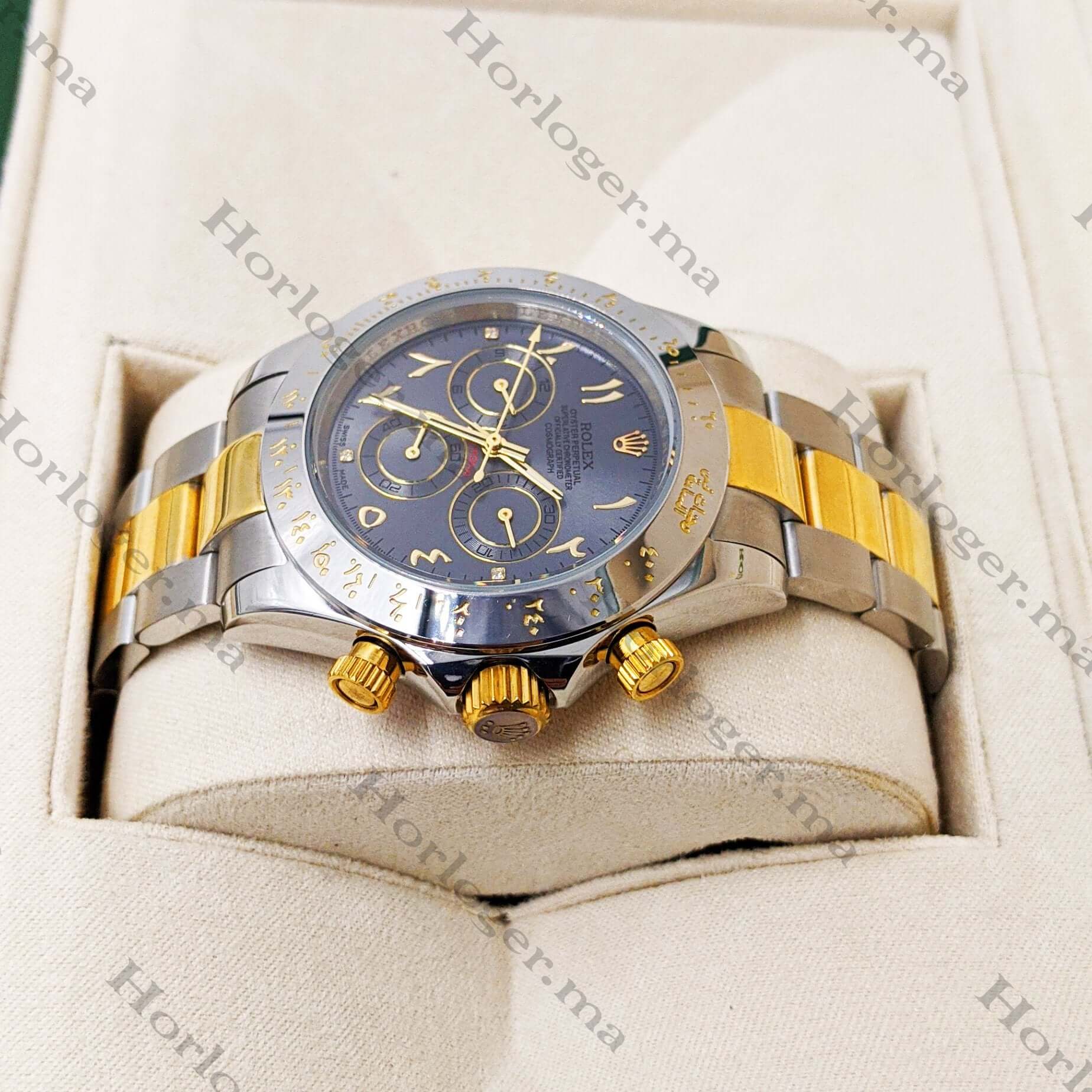 Rolex Daytona Two Tone Chiffres Arabes Hindi