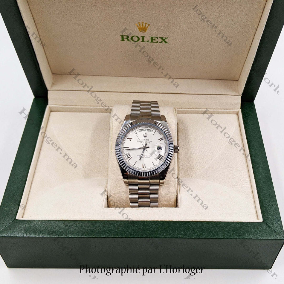 Rolex Day-date White Dial  President