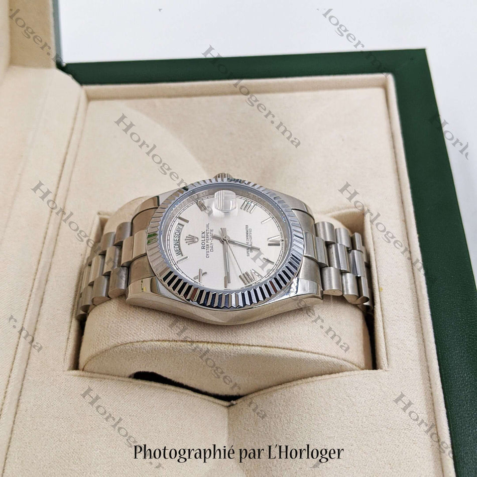 Rolex Day-date White Dial  President