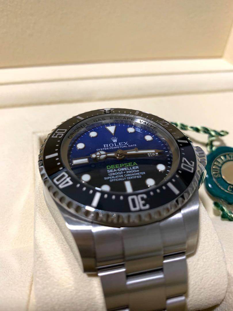 Rolex Sea Dweller Deepsea Cadran Bleu 126660 Pour Homme