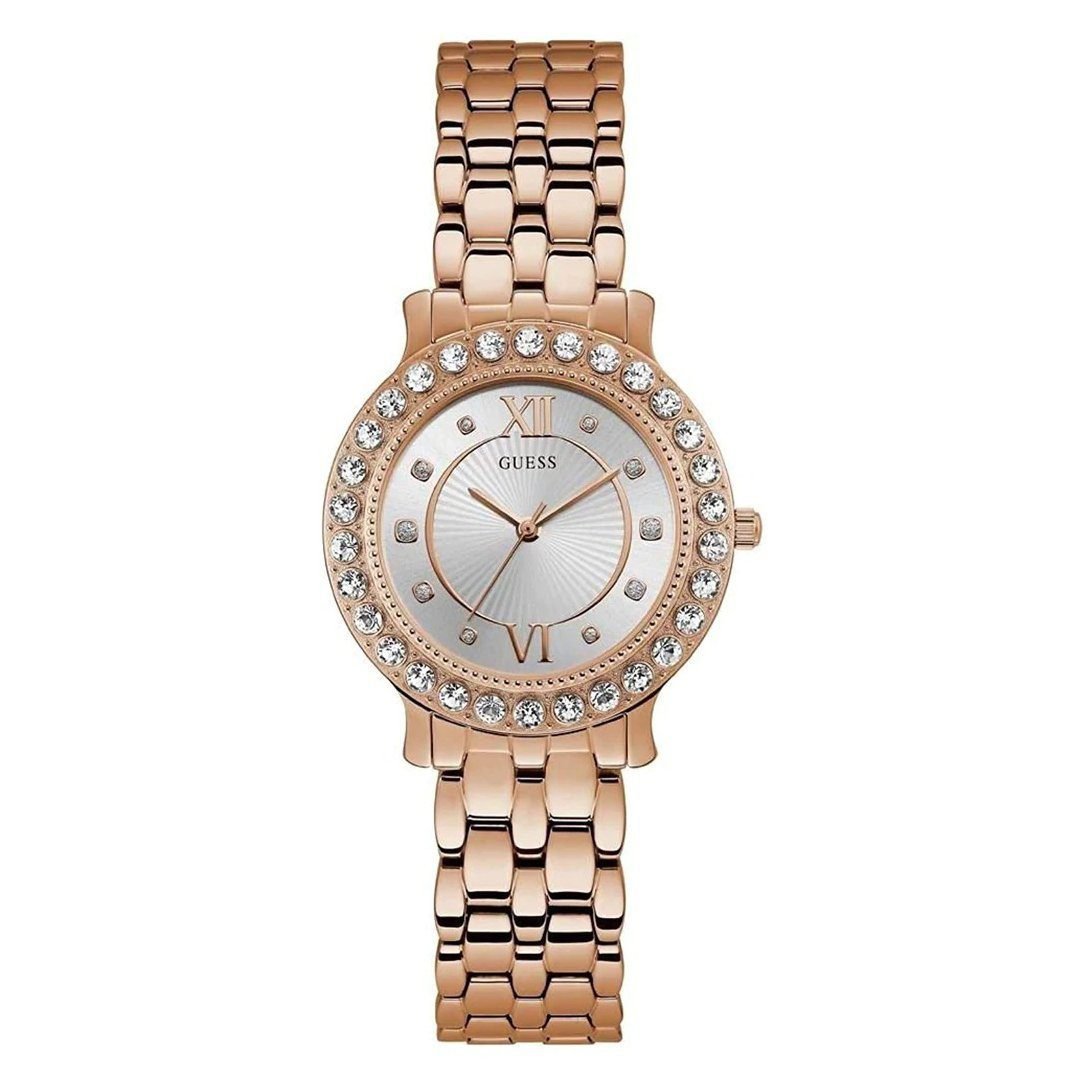 61_iBF-a6ML._AC_UX679_1024x1024-1.jpg Montre Femme GUESS – look soigné - Image 1