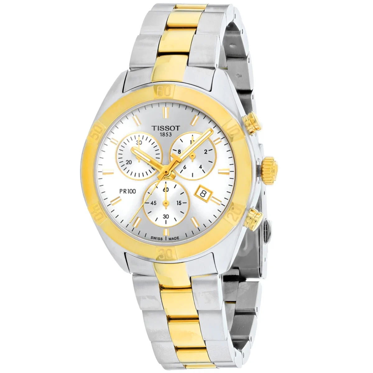 Tissot-Women-s-PR-100-White-Dial-Watch-T1019172203100_75825e17-e840-47f8-b1cf-87243d4b5872.c84cea221b67bc3b22ef8dc778ec50d6-scaled-1.webp Montre Femme TISSOT – force élégante - Image 1
