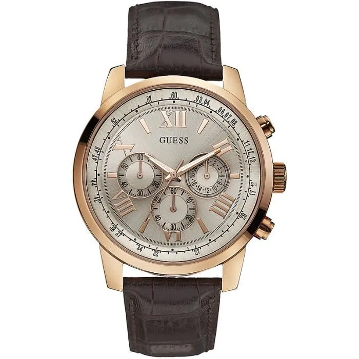 guess-montre-quartz-chronographe-w0380g4-homme.webp Montre Homme Guess – accessoire suisse de caractère - Image 1