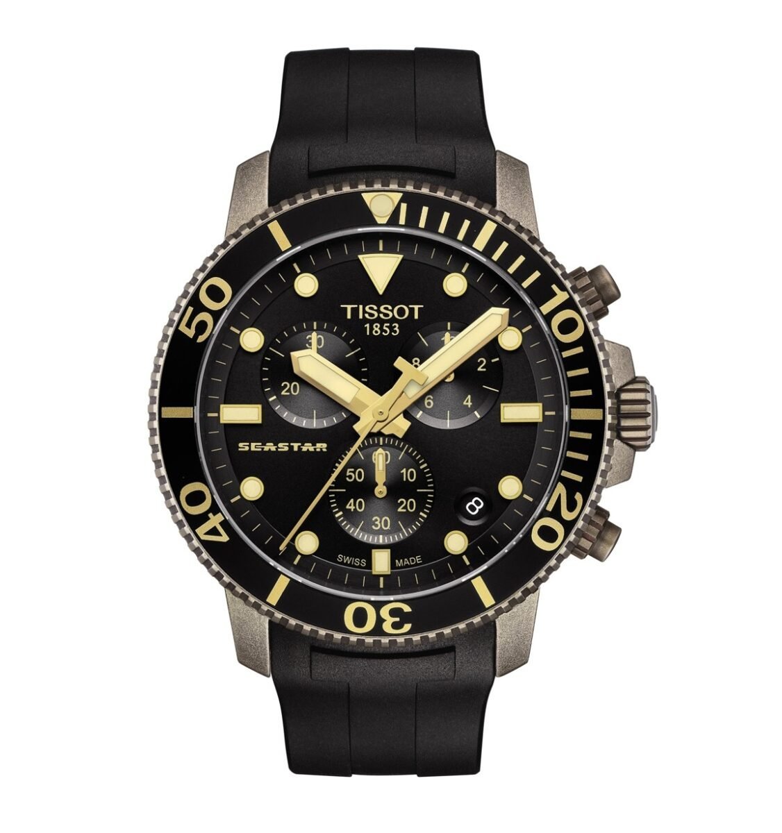 tissot-seastar-1000-quartz-chronograph-7611608287675-155981717619-scaled-1.jpg Montre Homme Tissot – style authentique - Image 1