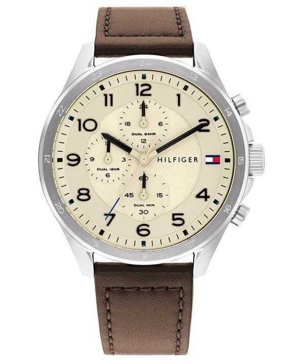 Tommy Hilfiger Hommes Analogique Quartz – Montre Homme