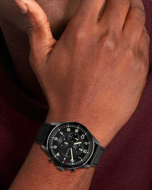Tommy Hilfiger Montre Homme Axel 1792004 noire - Image 3
