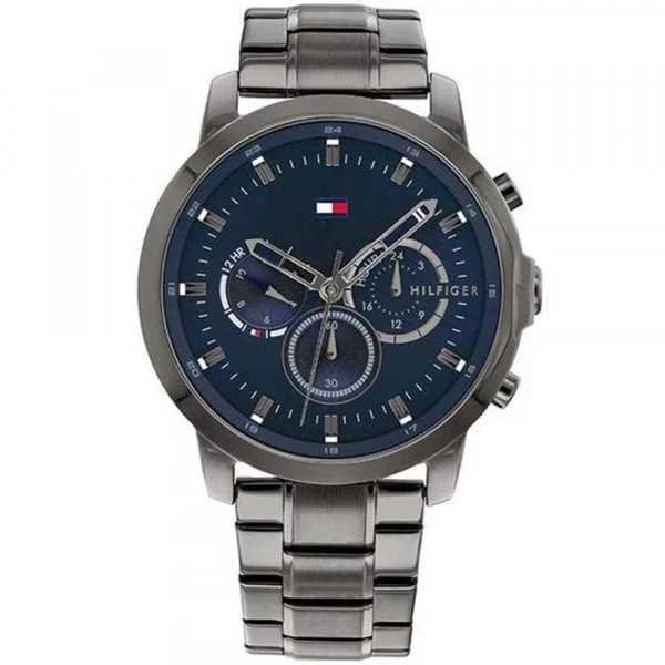 Montre Tommy Hilfiger en Acier Gris – Montre Homme