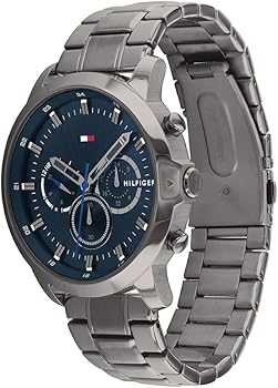 Montre Tommy Hilfiger en Acier Gris – Montre Homme - Image 3