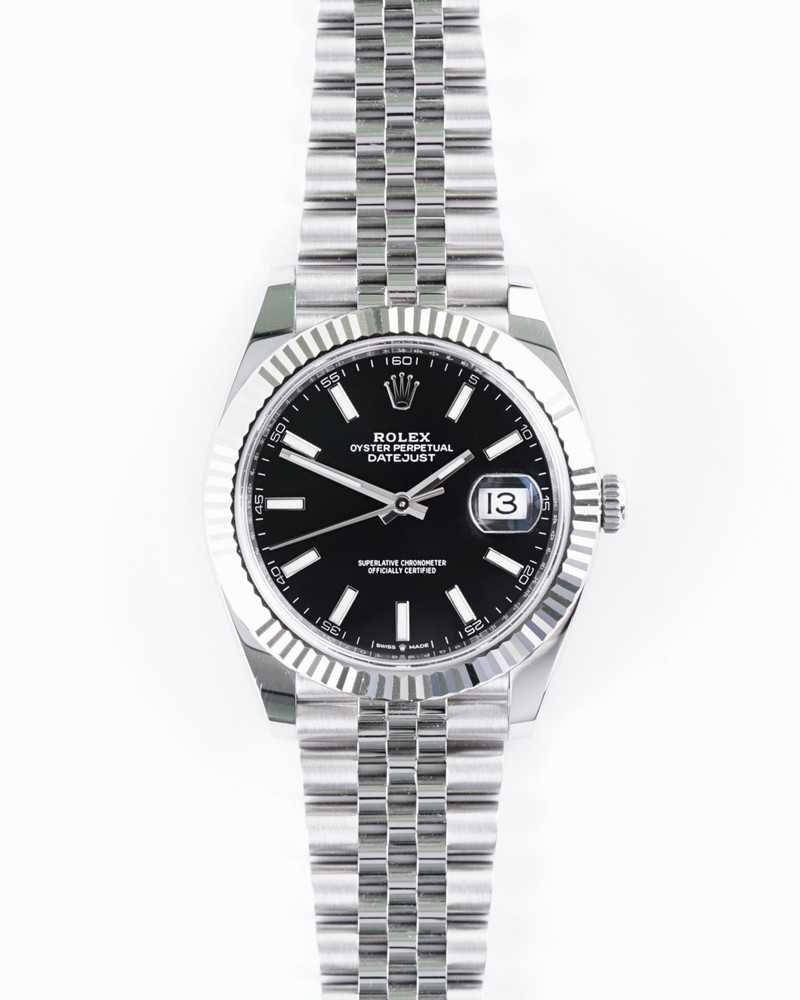 Montre Datejust 41 Noir Jubilé Pour Homme – Montre Homme - Image 2