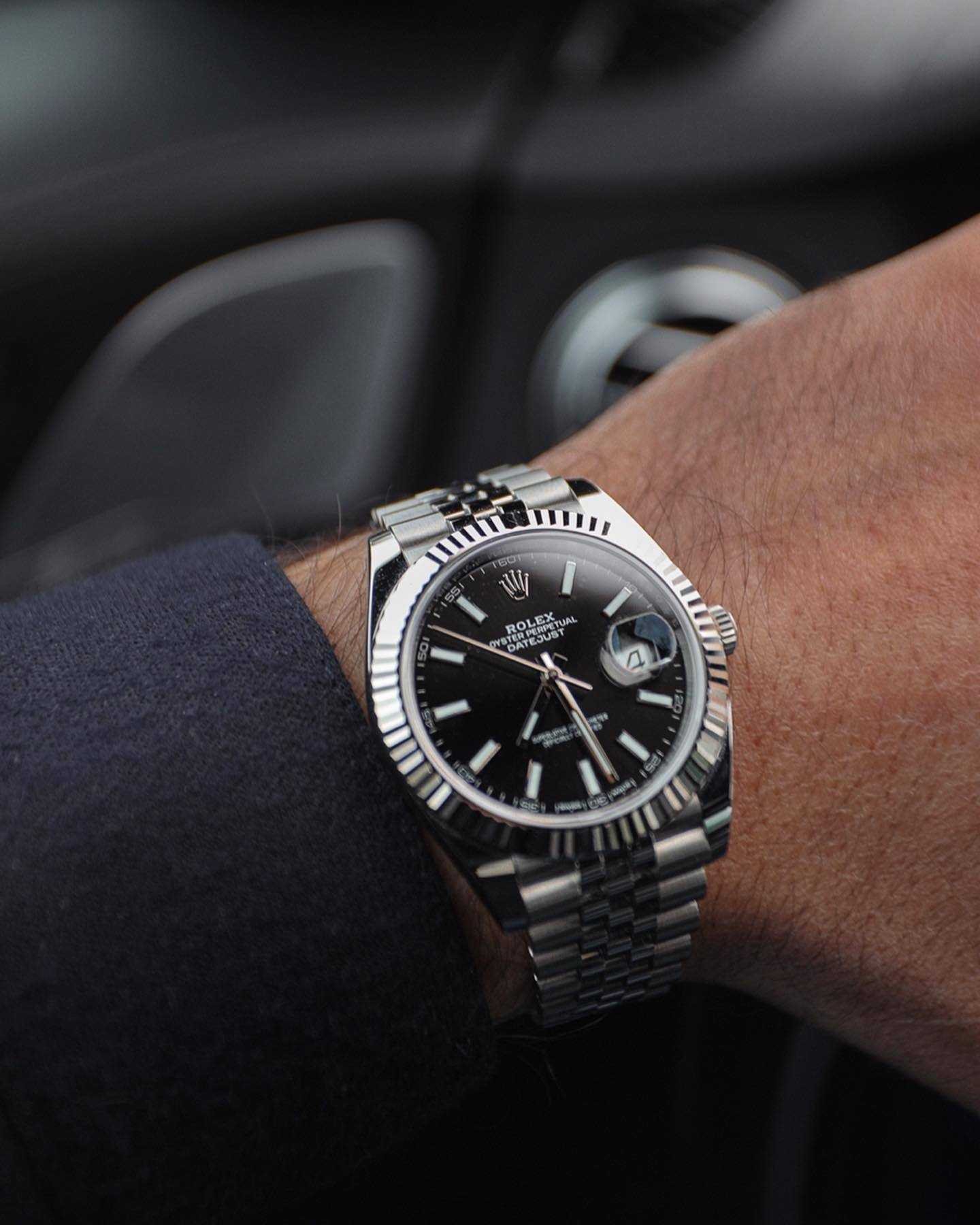 Montre Datejust 41 Noir Jubilé Pour Homme – Montre Homme - Image 4