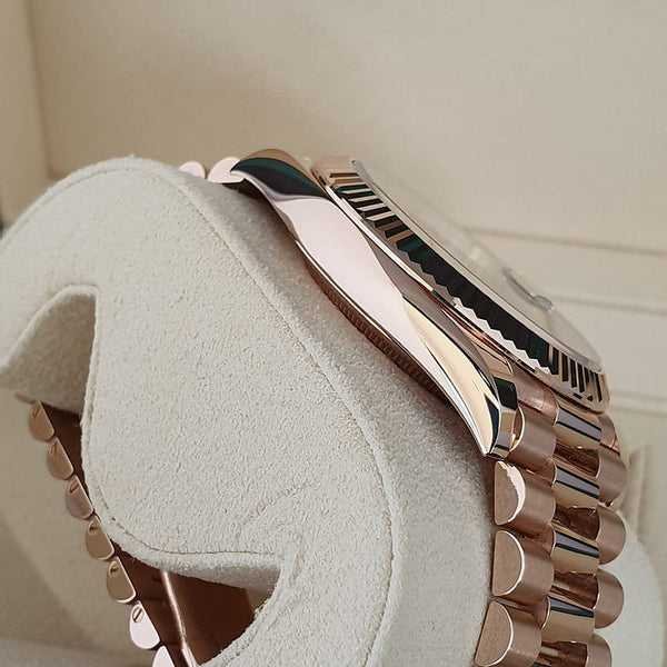 Montre Rolex DayDate 40 Olive Rose Gold Pour Homme - Image 5