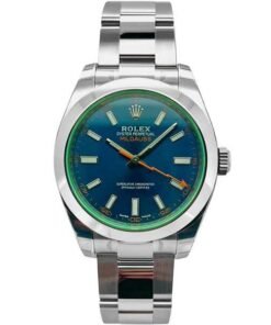 Montre Rolex Oyster Perpetual Milgauss Bleu Z – Montre Homme
