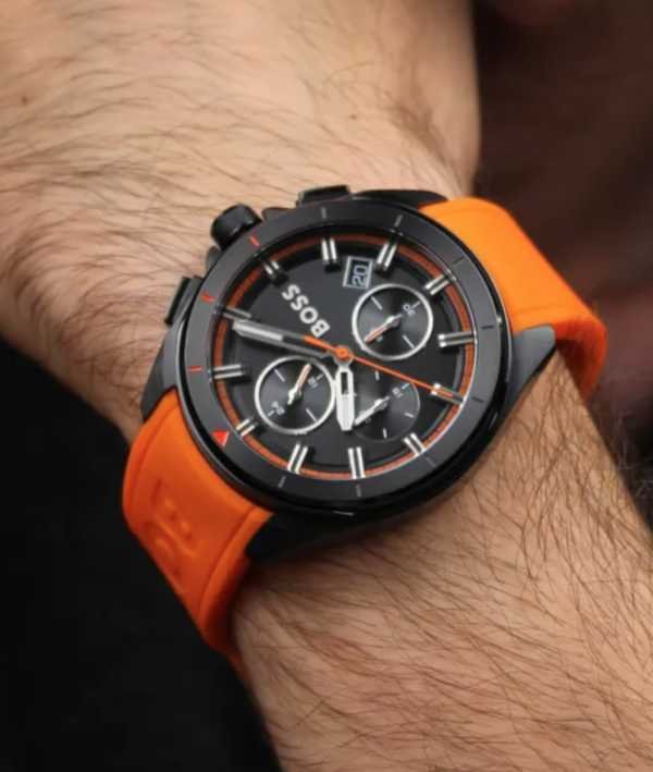 Montre HUGO BOSS Volane Orange – Montre Homme - Image 5