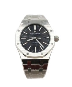 Alternative view of Audemars Piguet Royal Oak Black Dial – Montre Homme