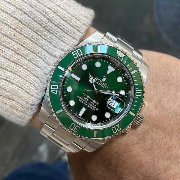 Montre Rolex Submariner Vert "Hulk" 116610LV Pour Homme – Montre Homme - Image 7
