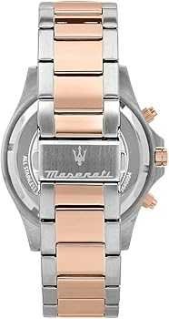 Montre Maserati Sfida en Acier Argenté et Bronze – Montre Homme - Image 3