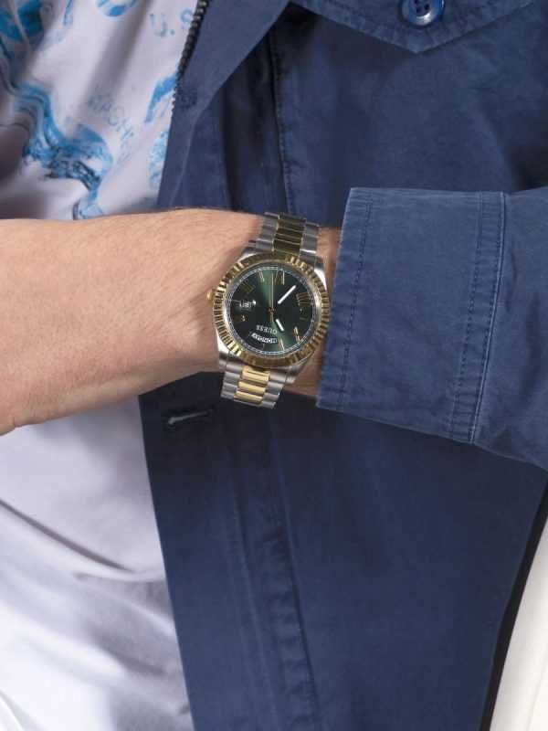 Guess Mens 2-Tone Day/Date Watch – Montre Homme - Image 6
