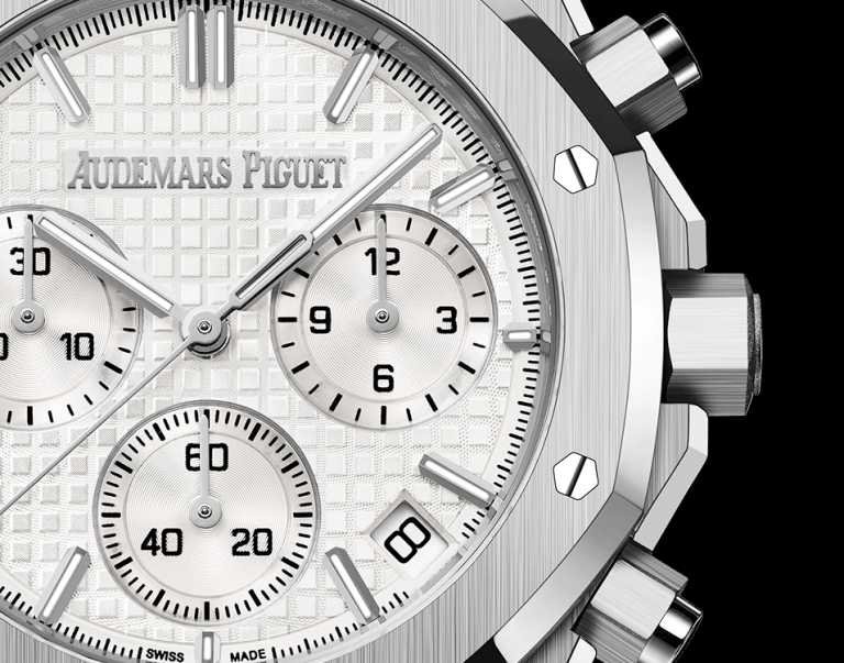 ROYAL OAK CHRONOGRAPHE-GRIS/BLANC – Montre Homme - Image 2