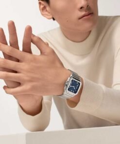 Alternative view of Montre Santos de Cartier – Montre Homme