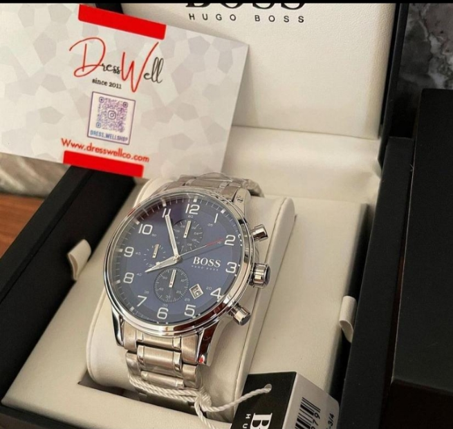 Montre HUGO BOSS Aeroliner 1513183 Ocean Blue – Montre Homme - Image 9