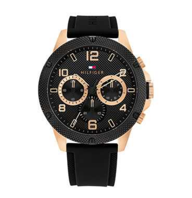 Tommy Hilfiger Montre Analogique Multifunction – Montre Homme