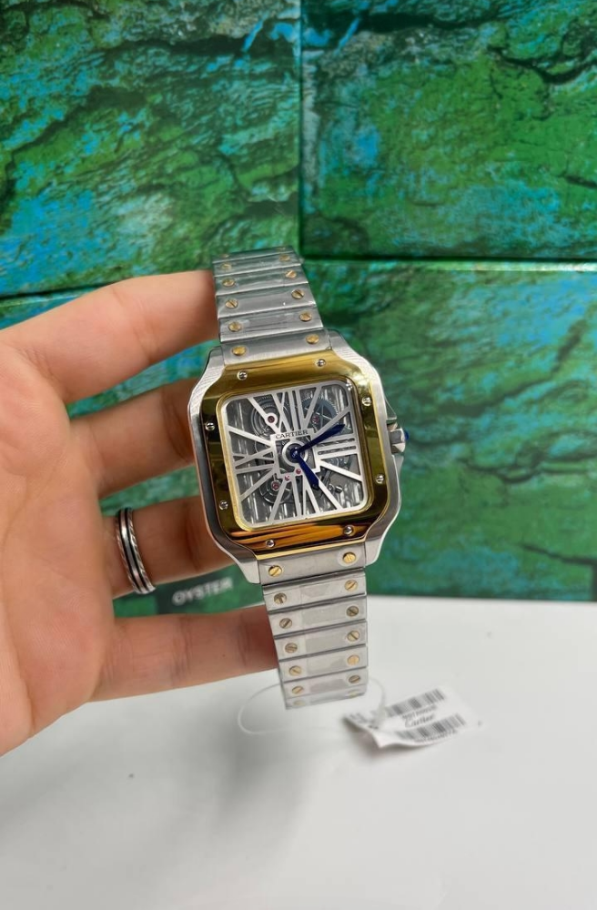 C@rtier Montre squelette Santos de – Montre Homme - Image 5