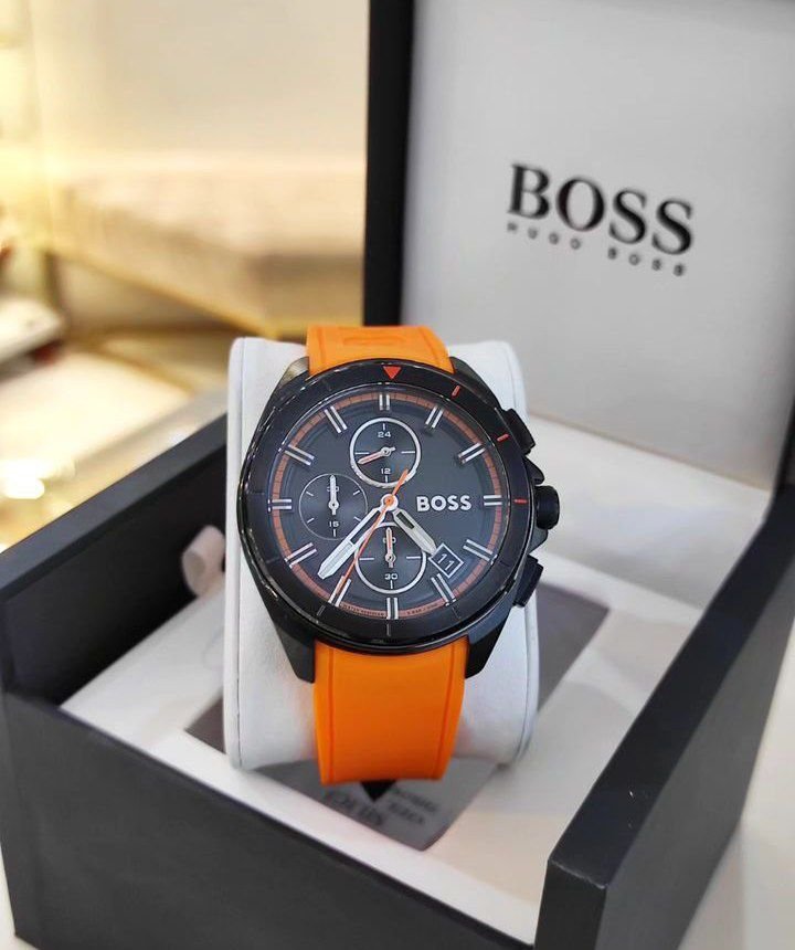 Montre HUGO BOSS Volane Orange – Montre Homme - Image 6