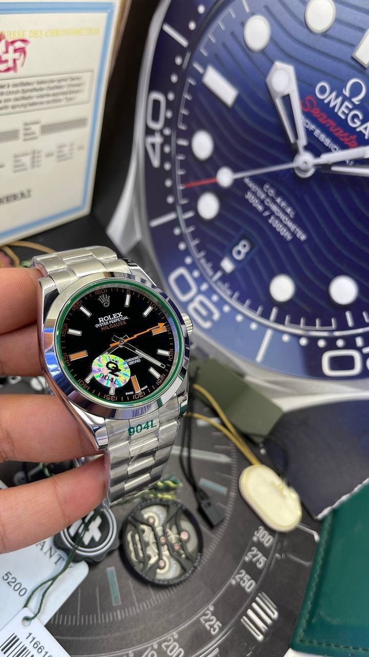 Rolex Milgauss 116400GV cadran noir – Montre Homme - Image 6