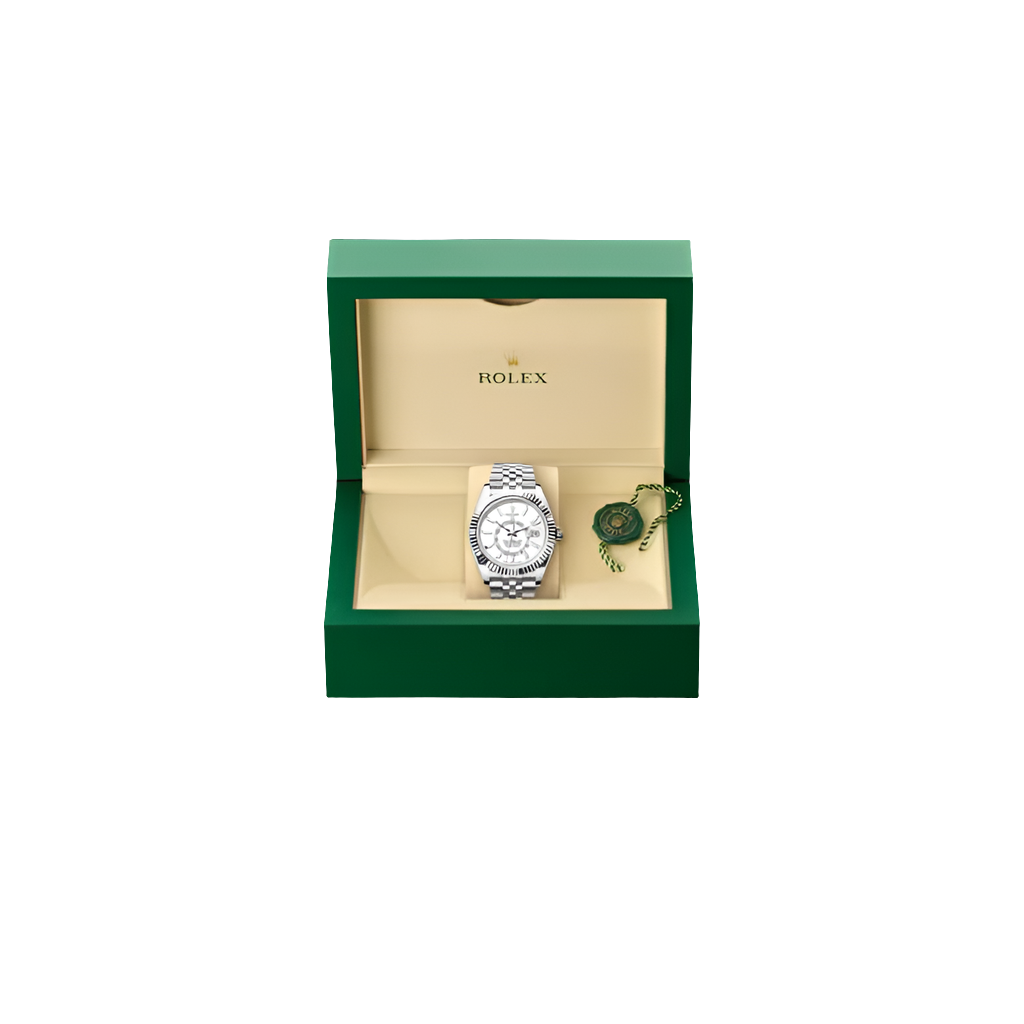 ROLEX Sky-Dweller 42 mm, Rolesor gris – Montre Homme - Image 5