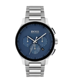 Hugo Boss Peak Blue Dial Quartz Men's Watch- 1513763 – Montre Homme