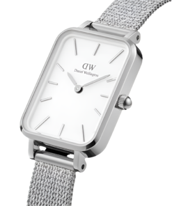 Alternative view of DW Quadro Pressed Sterling – Montre Homme