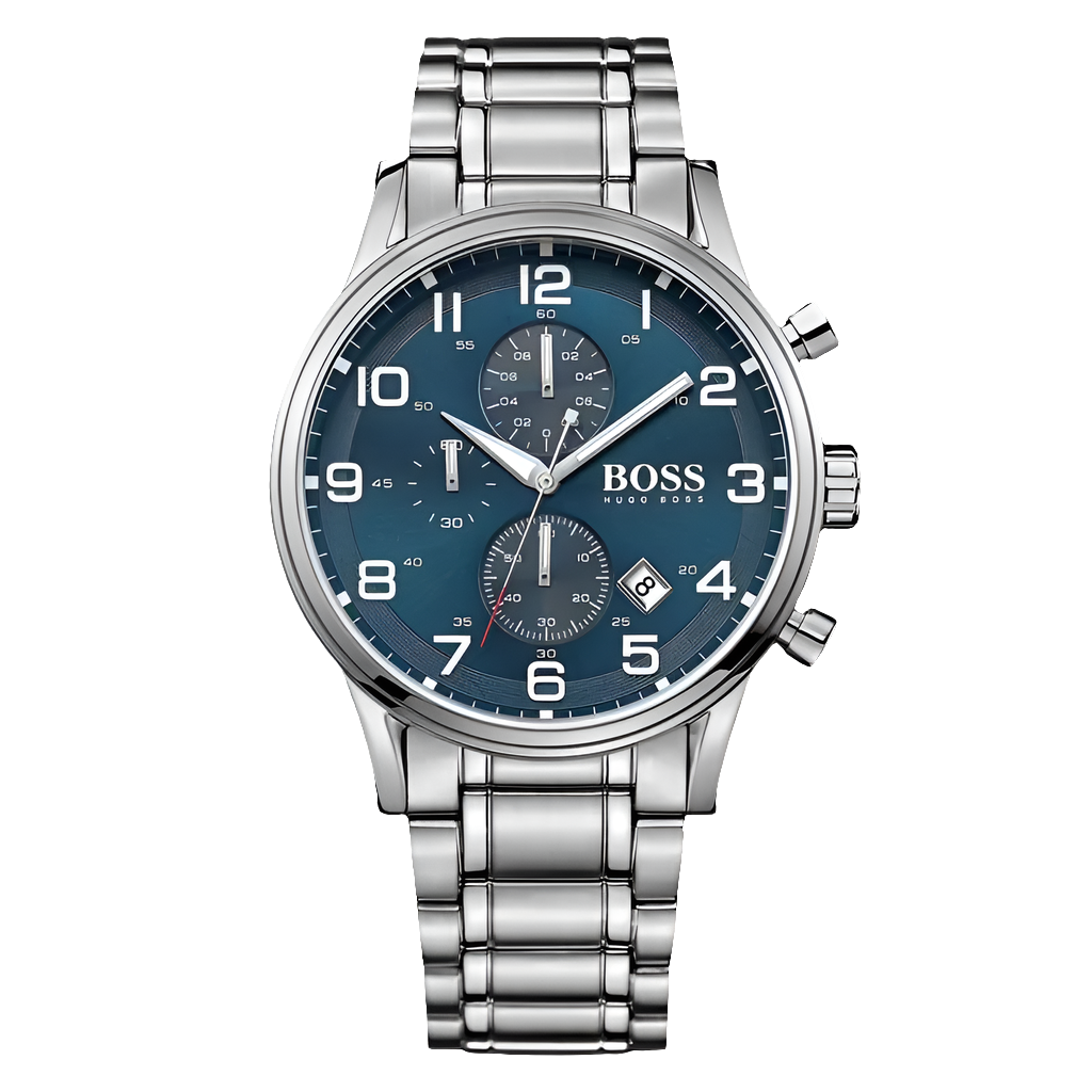 Montre HUGO BOSS Aeroliner 1513183 Ocean Blue – Montre Homme