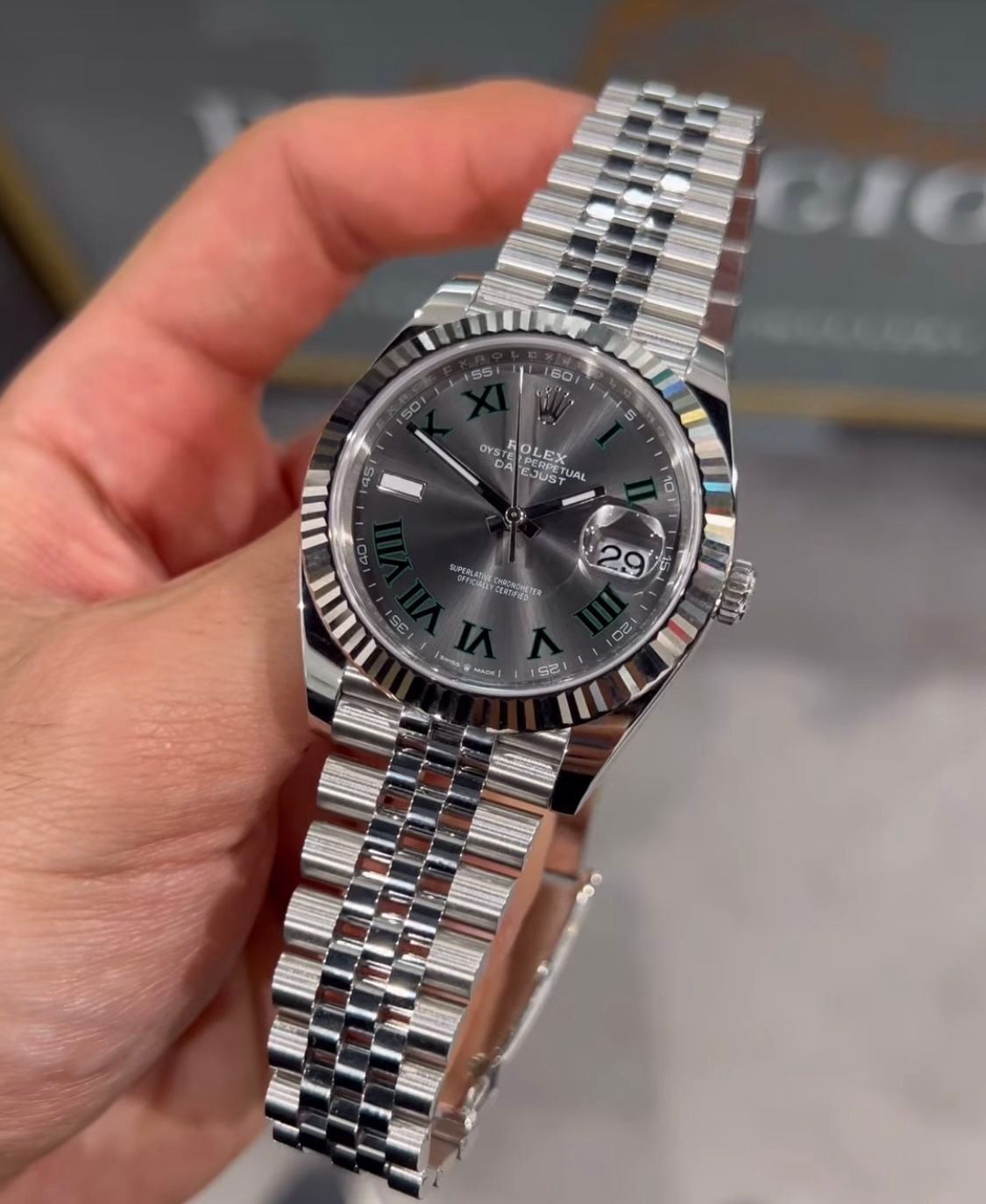 Rolex Datejust Wimbledon – Montre Homme – Image 3