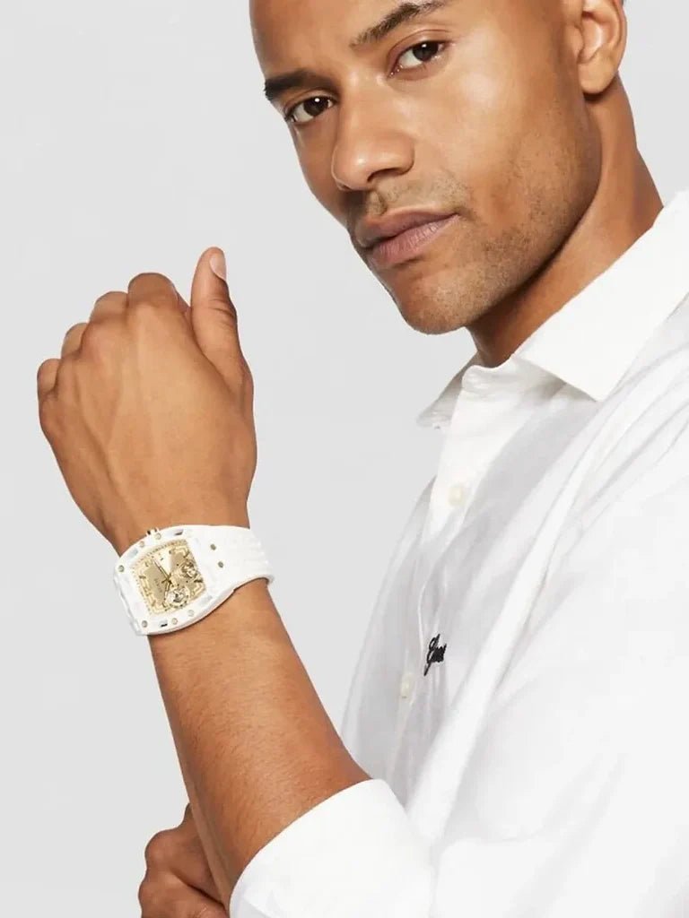 Guess Champagne DIAL Men Analog Watch, GW0499G5 – Montre Homme - Image 3