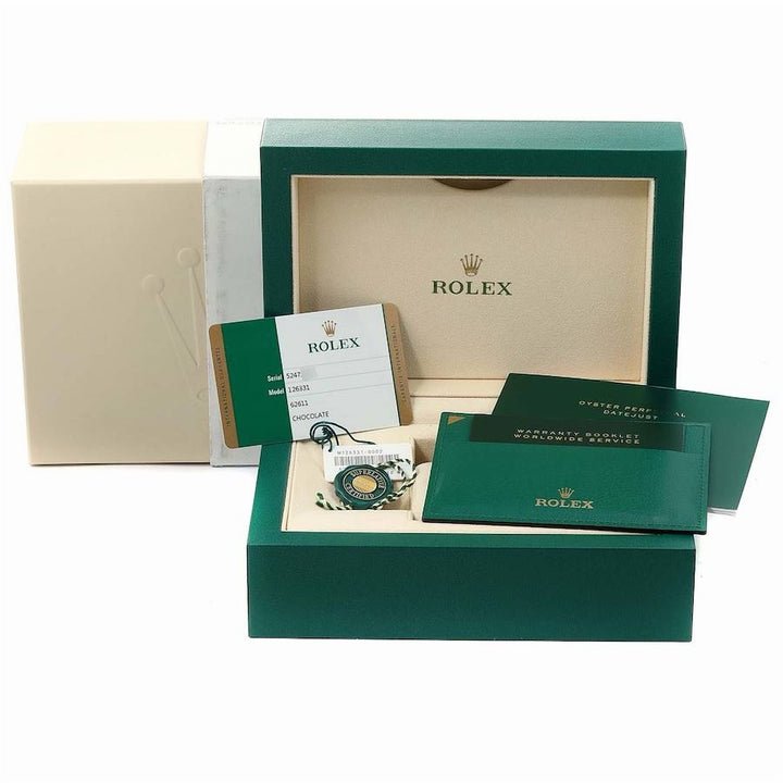 Rolex -Oyster Perpetual Vert – Montre Homme - Image 5