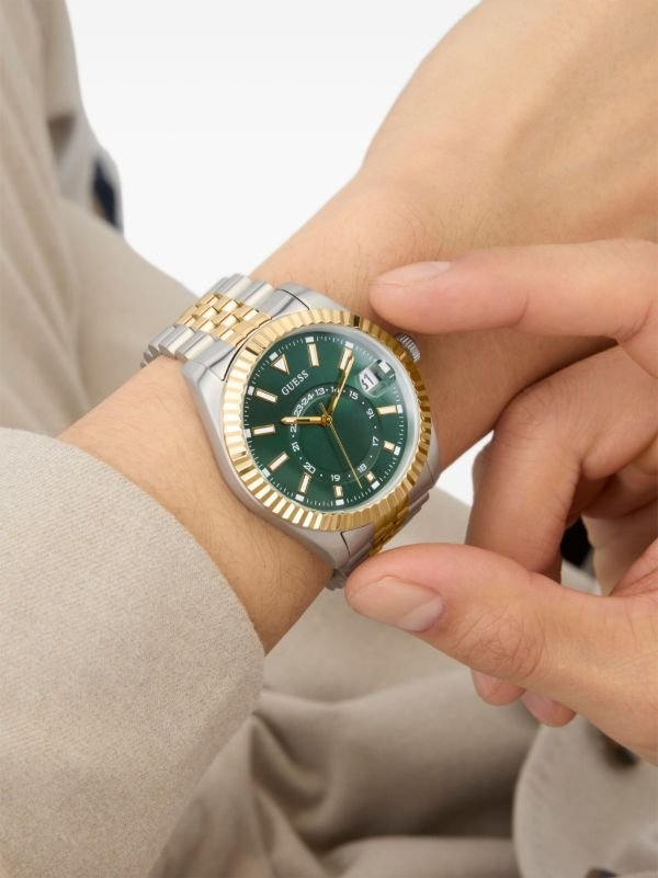Guess Montre bicolore or et argent – Montre Homme - Image 2