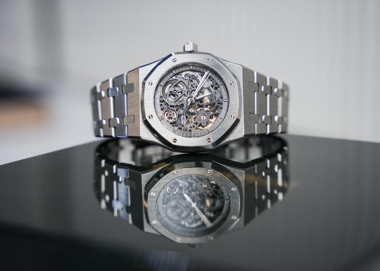 Audemars Piguet Royal Oak Openworked 39mm Steel Skeleton Dial 15305ST – Montre Homme - Image 5
