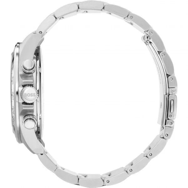 Montre Boss Sport Lux Hero en Acier Argenté – Montre Homme - Image 2