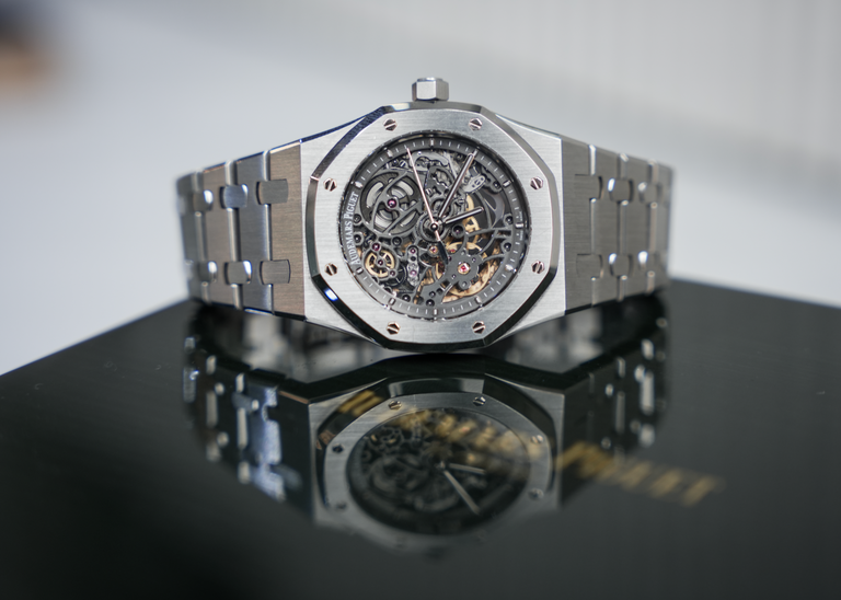 Audemars Piguet Royal Oak Openworked 39mm Steel Skeleton Dial 15305ST – Montre Homme - Image 3