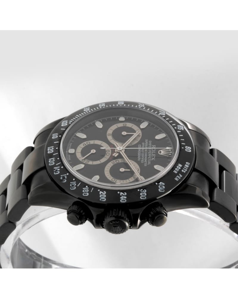 Montre Rolex Oyster Perpetual Cosmograph Daytona revêtement PVD/DLC noir 116520 – Montre Homme - Image 4