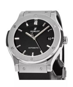 Alternative view of New Hublot Classic Fusion Automatic 45mm Black Dial Men's Watch 511.NX.1171.RX – Montre Homme