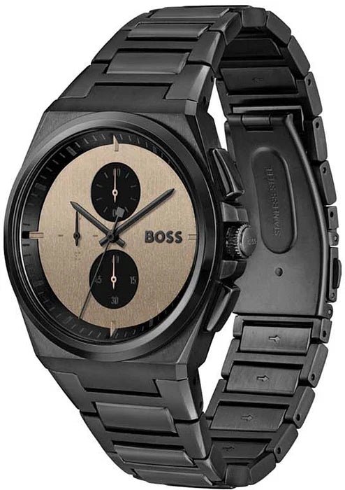 Hugo BOSS HB1514043 STEER CHRONO Herenhorloge 44mm – Montre Homme - Image 2