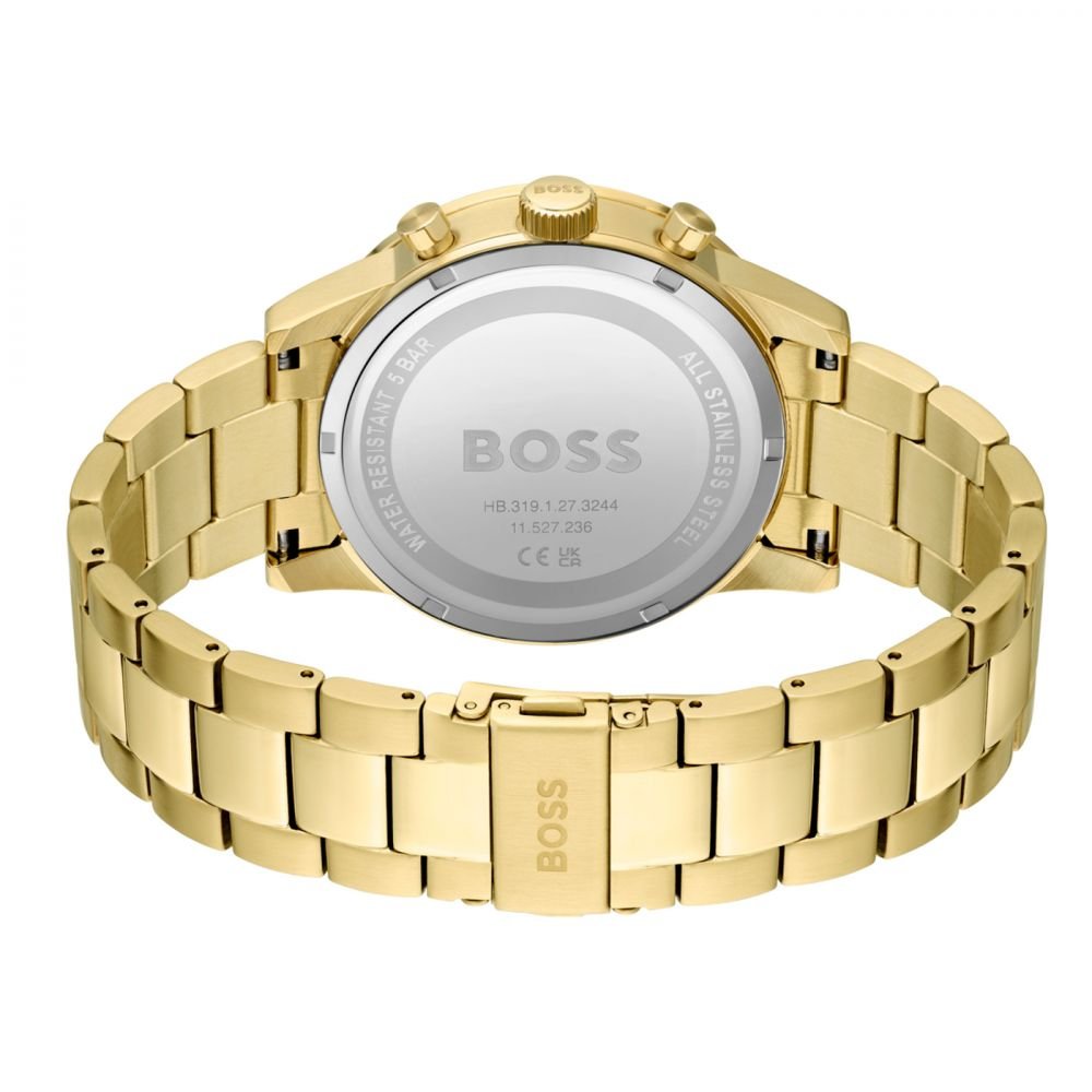 Hugo Boss BOSS Allure Hommes Montre Or – Montre Homme - Image 3