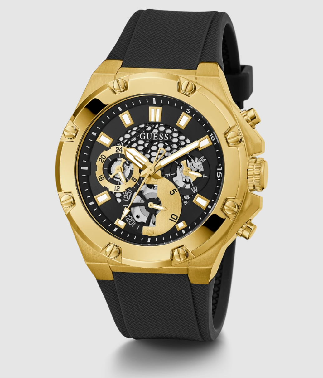 Montre Guess pour Homme Third Gear Dorée – Montre Homme - Image 2