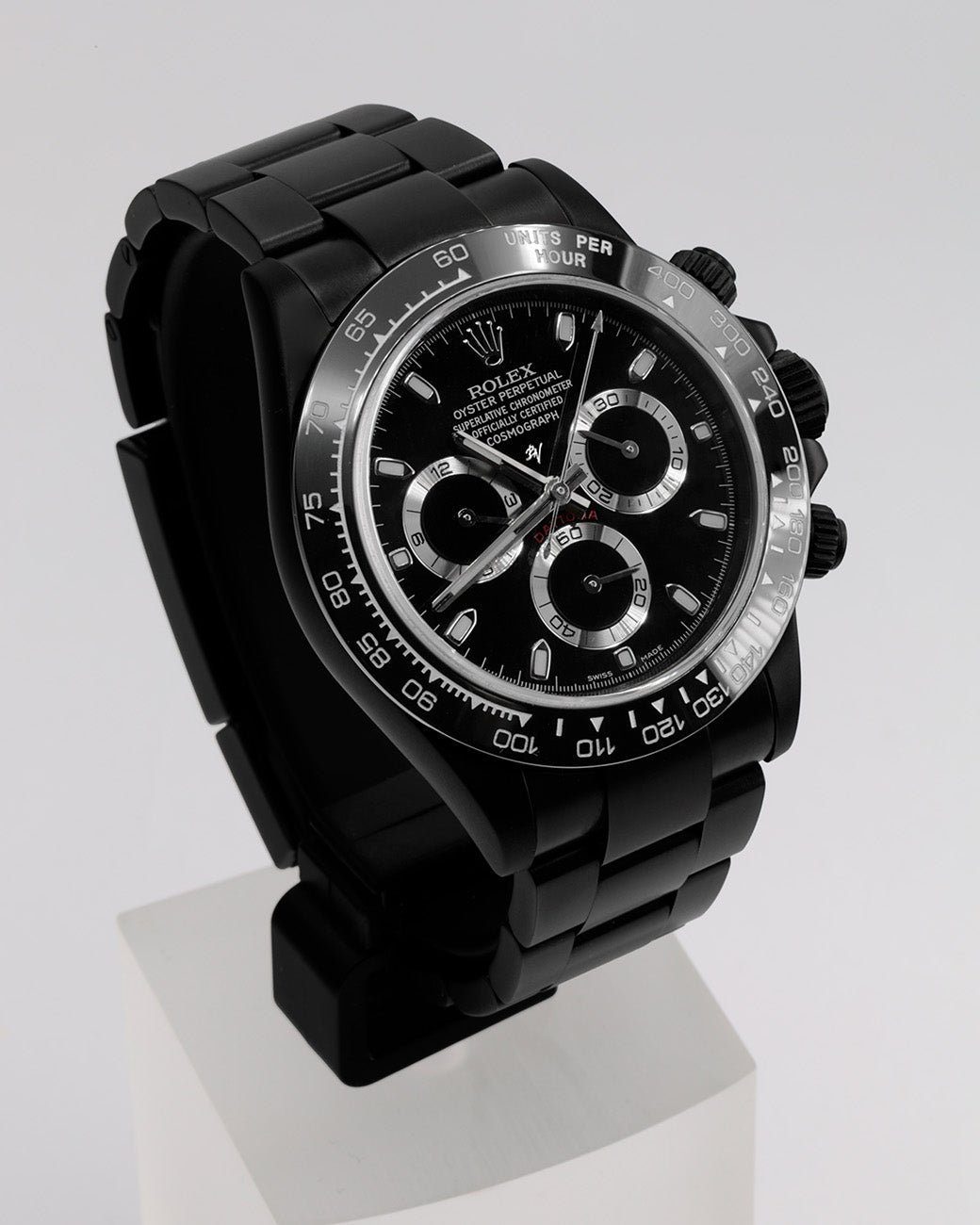 Montre Rolex Oyster Perpetual Cosmograph Daytona revêtement PVD/DLC noir 116520 – Montre Homme - Image 2